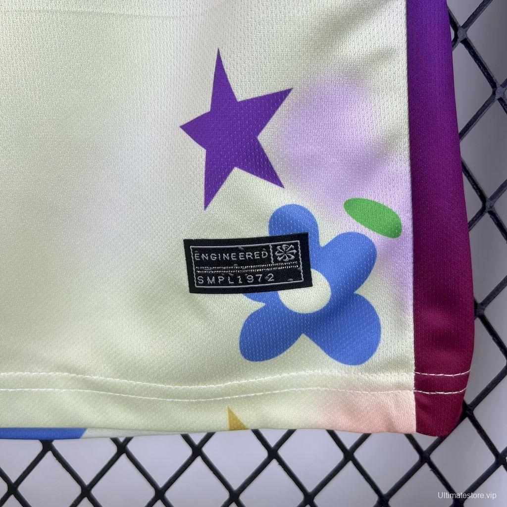 2025/26 Kids Barcelona Flower Special Edition Jersey