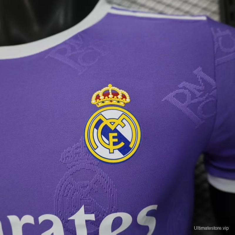 Player Version 25/26 Real Madrid Purple Special Jersey