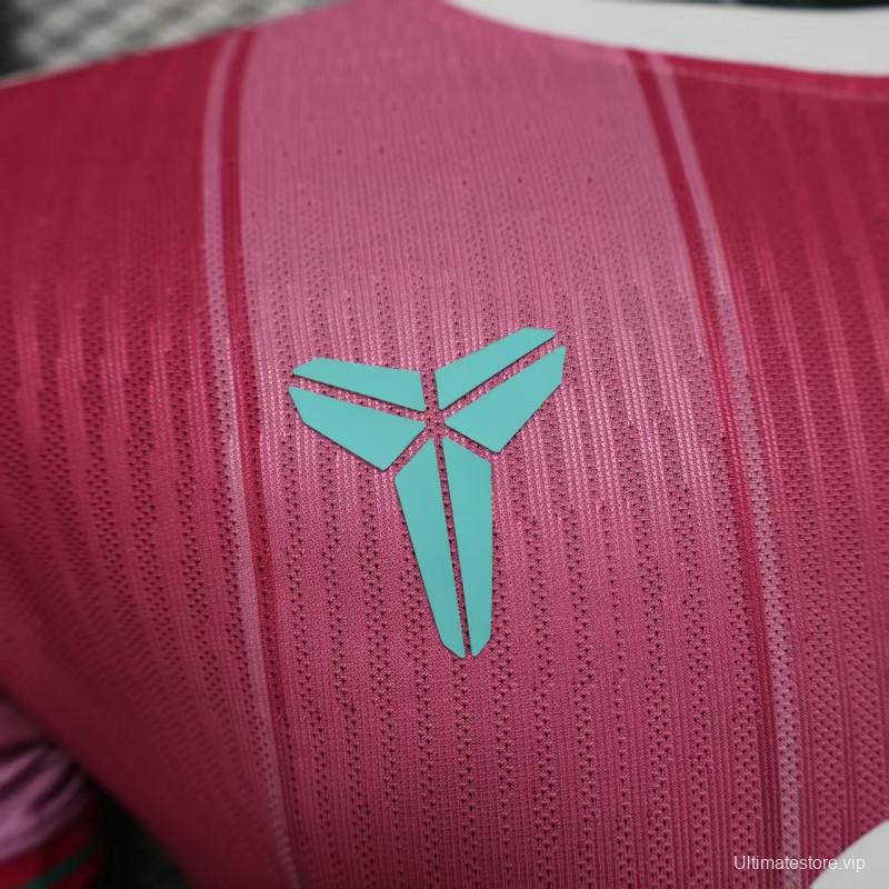 Player Version 25/26 FC Barcelona Pink with Gradient Fade Jersey