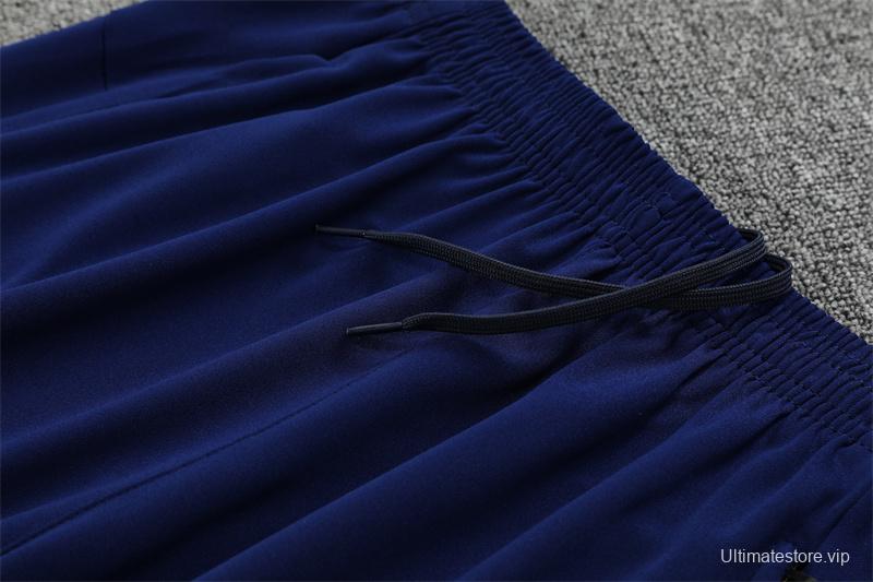 25/26 Manchester City Light Blue Camouflage Half Zipper Jacket+Long Pants