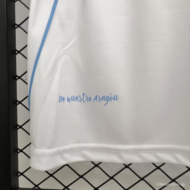 25/26 Real Zaragoza Home Jersey