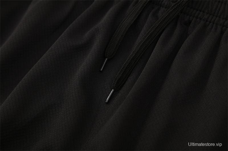 25/26 PSG Black T90 with XS Short Sleeve+Soccer Shorts