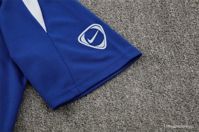 25/26 Chelsea Blue T90 with XS Short Sleeve+Soccer Shorts