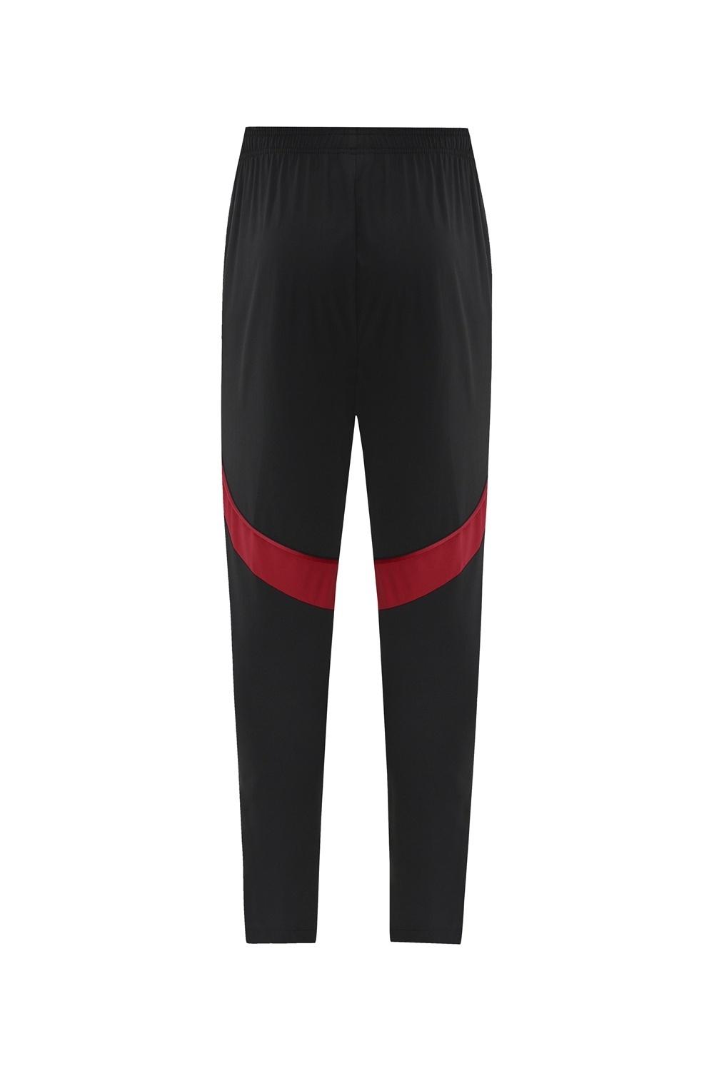 25/26 Liverpool Black S-2XL Half Zipper Jacket+Long Pants