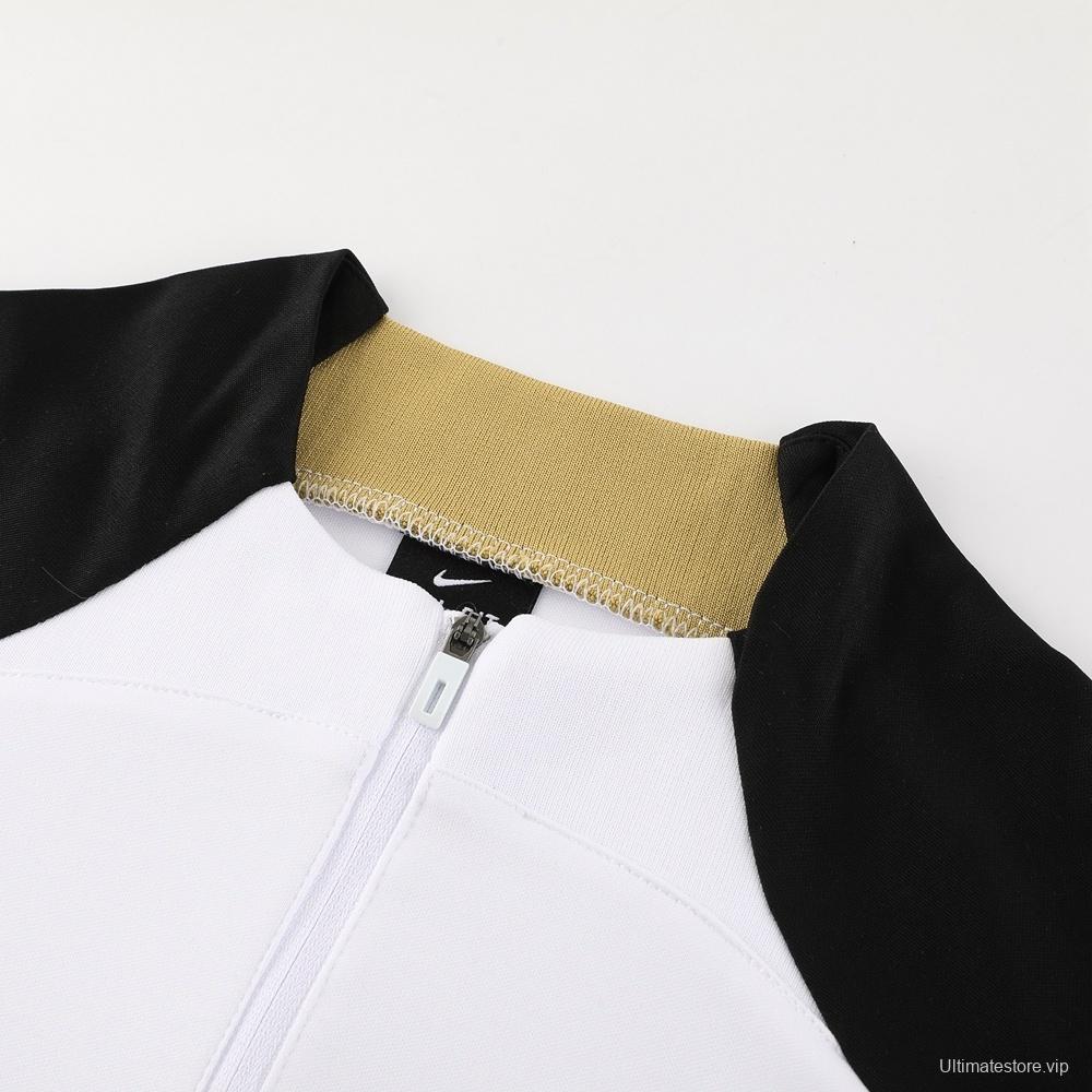 25/26 Chelsea White Half Zipper Jacket+Long Pants