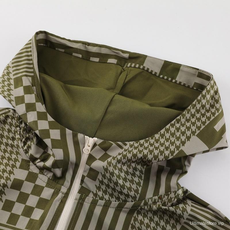 AC Milan Half Zipper Jacket+Long Pants S-2XL