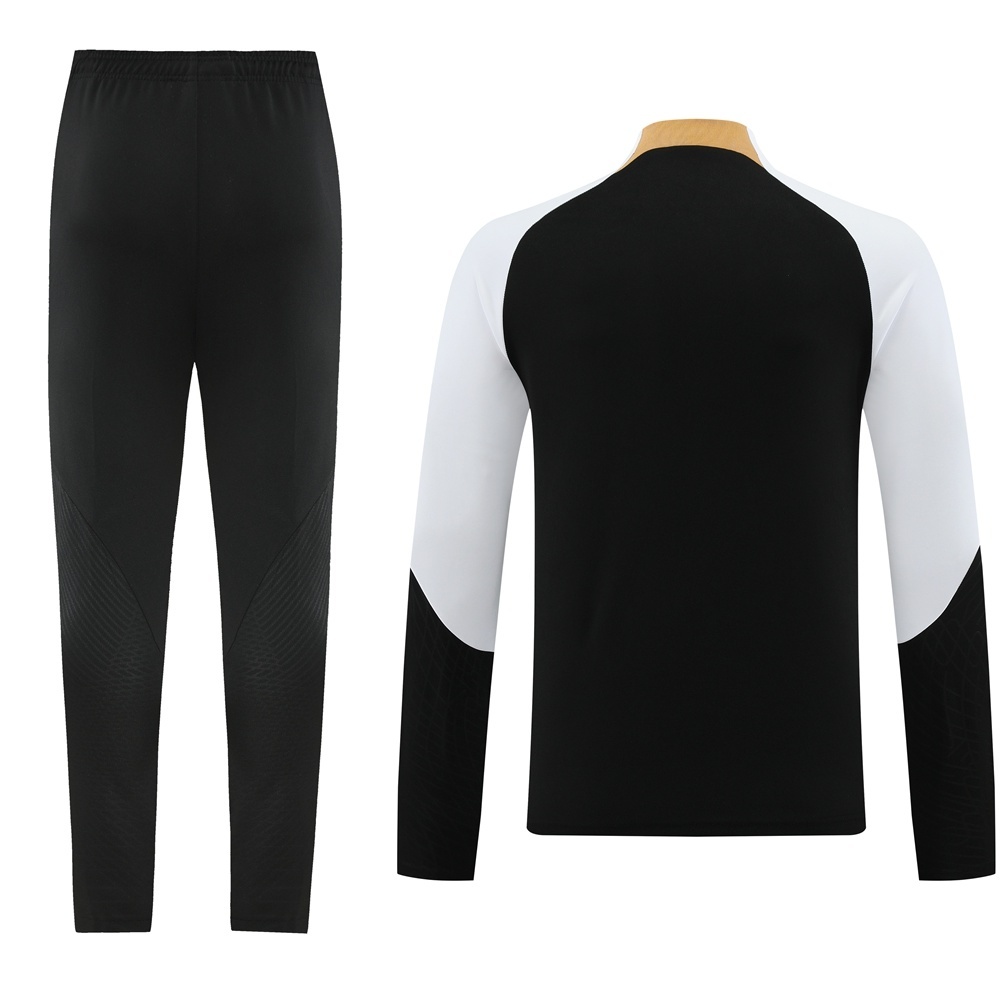 25/26 Chelsea Black Half Zipper Jacket+Long Pants