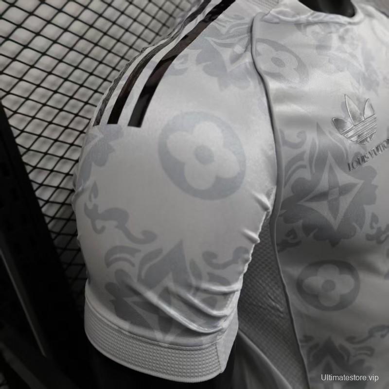 25/26 Player Version  Real Madrid Special Edition White Jersey