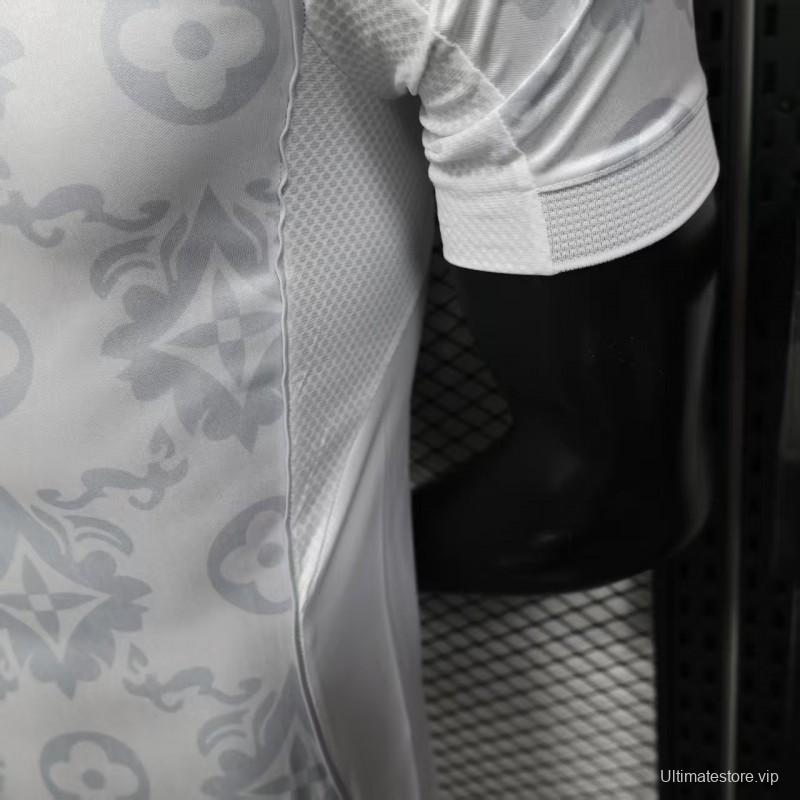 25/26 Player Version  Real Madrid Special Edition White Jersey