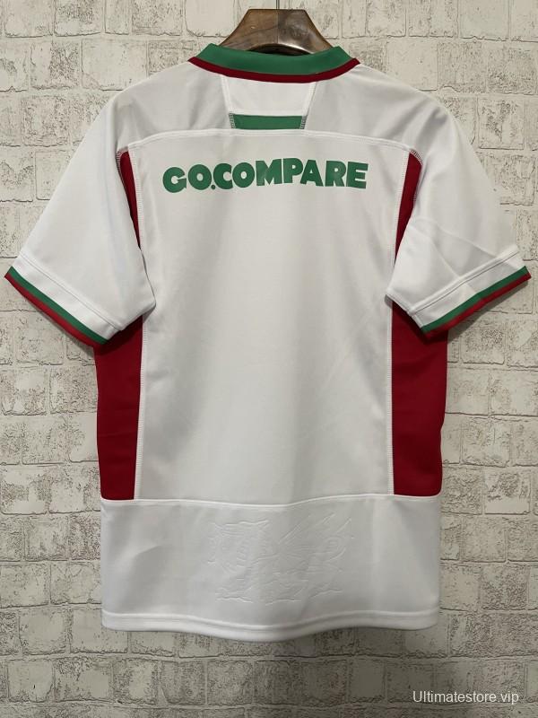 2025 Wales White with Red and Green Trim Away Jersey