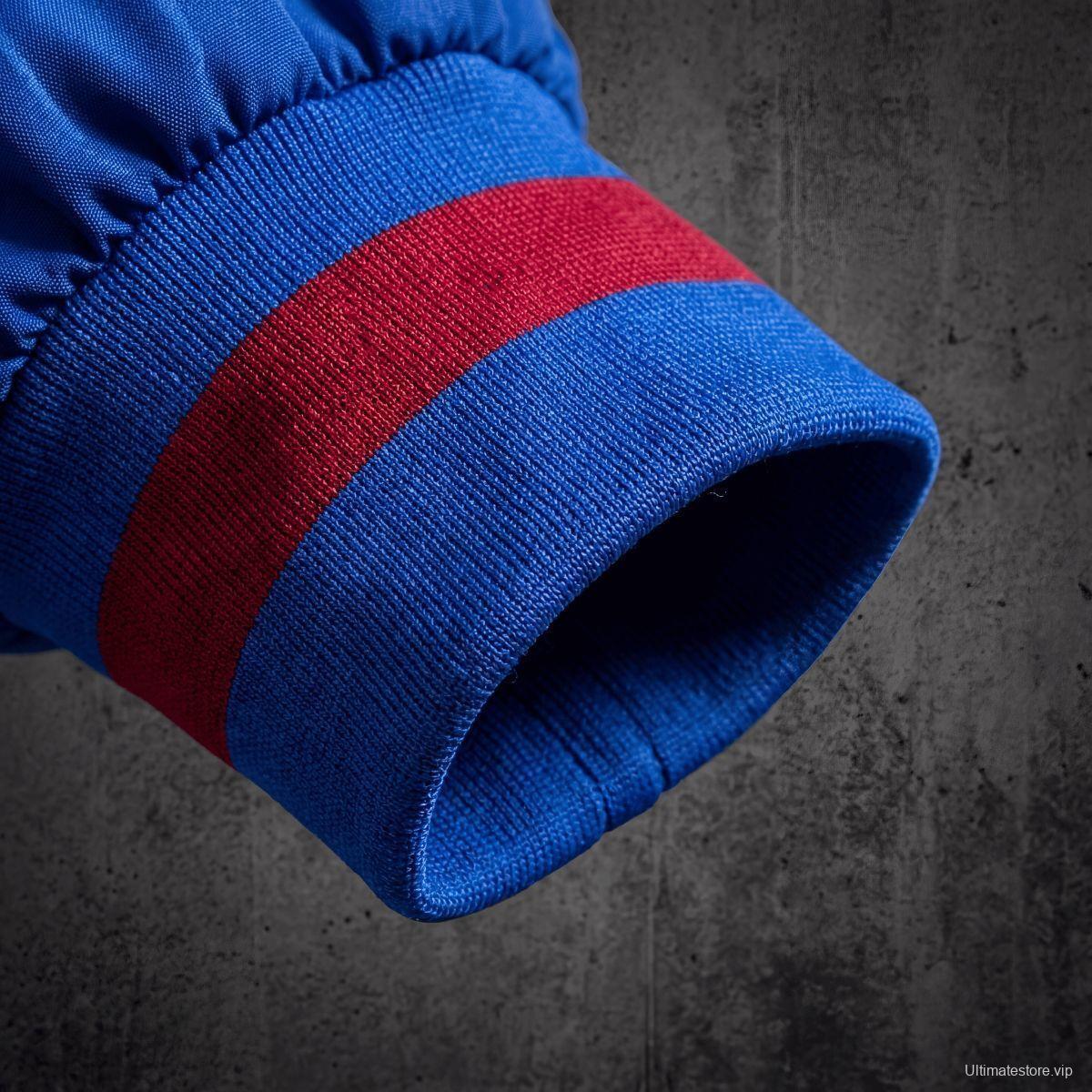 2026 Barcelona Blue Jacket Windbreaker