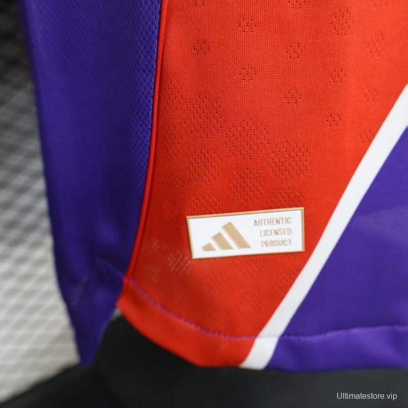 Player Version 26/27 River Plate Third Purple with Red Diagonal Sash Jersey