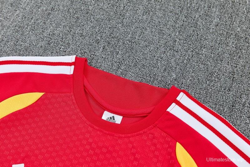26/27  Germany Red Short Sleeve+Soccer Shorts