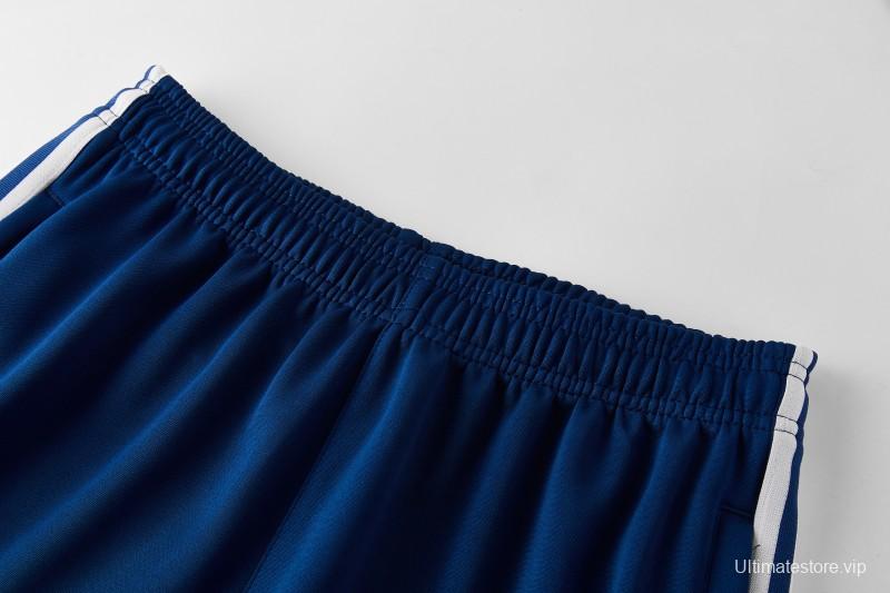 2026  Adidas Royal Blue Full Zipper Jacket + Long Pants