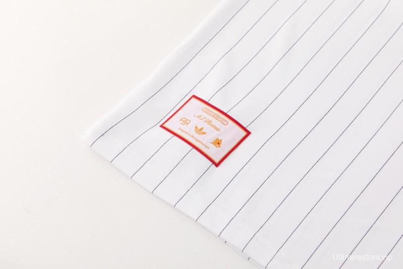 26/27 AS Roma White Short Sleeve+Soccer Shorts