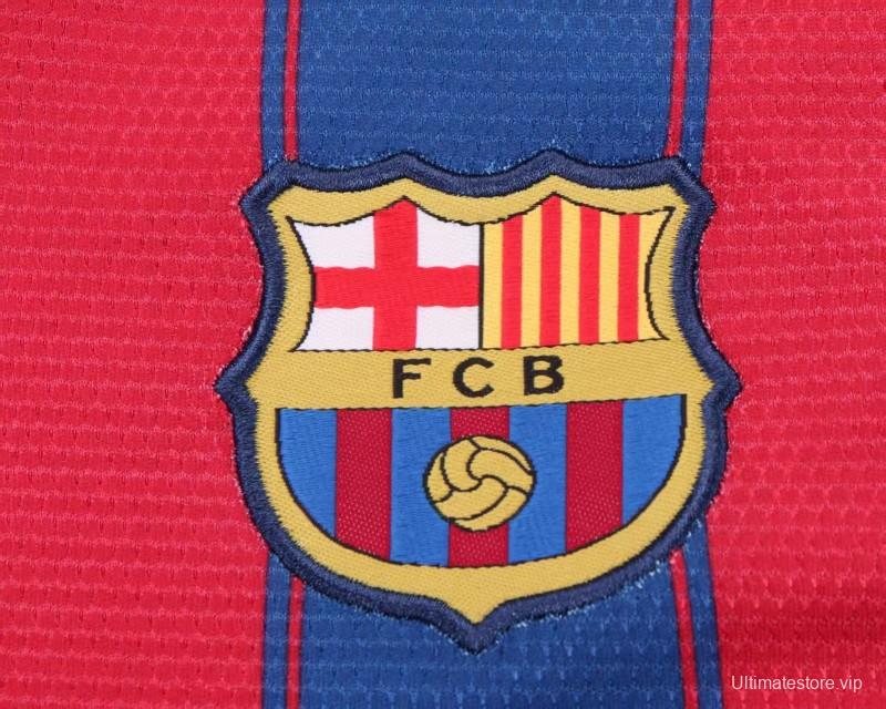 Retro Kids 09/10 FC Barcelona Home Jersey