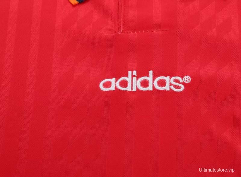 Retro Kids 1994 Spain Home Jersey