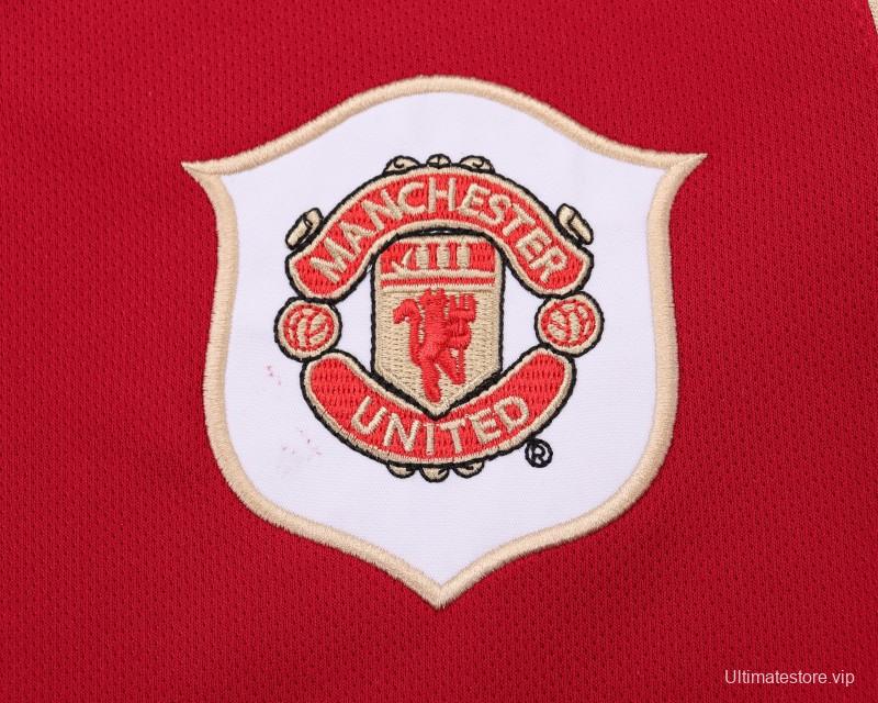 Retro Kids 06/07 Manchester United Home Jersey