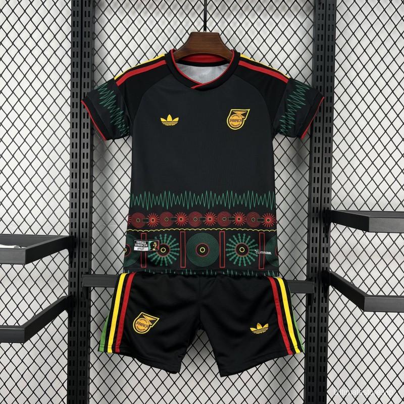 2026 Kids Jamaica X Bob Marley Away Jersey Kit
