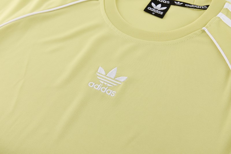26/27 Adidas AD15 Yellow Short Sleeve+Soccer Shorts
