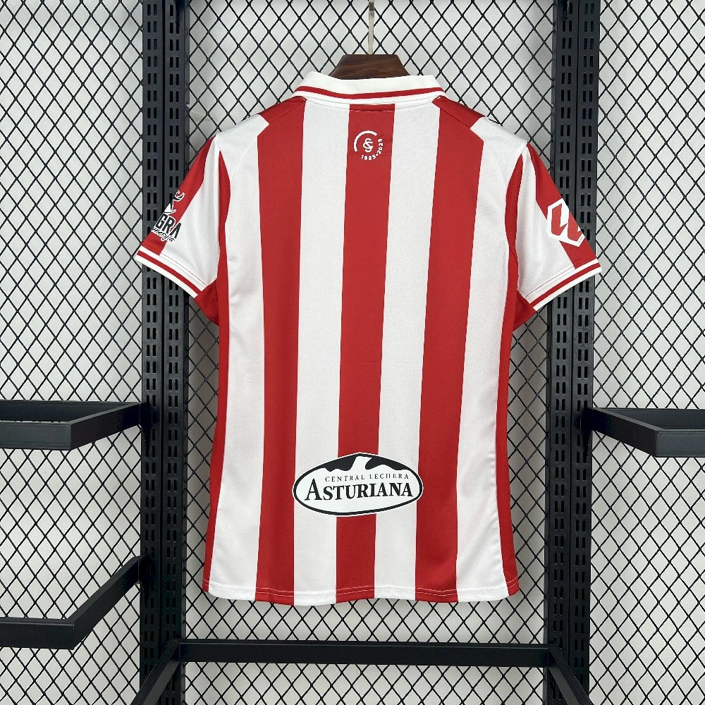 2025/26 Sporting De Gijón Home Jersey
