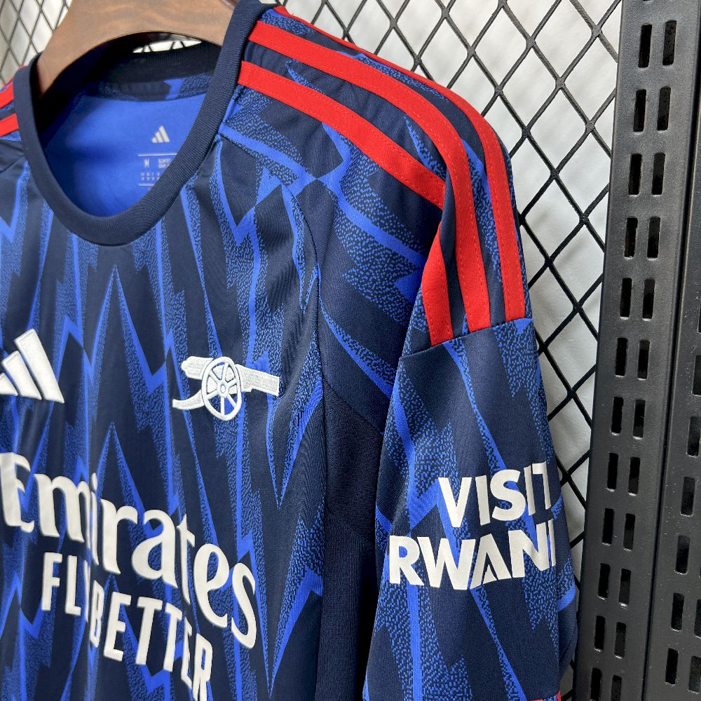 2025/26 Mens Arsenal Away Long Sleeve Jersey