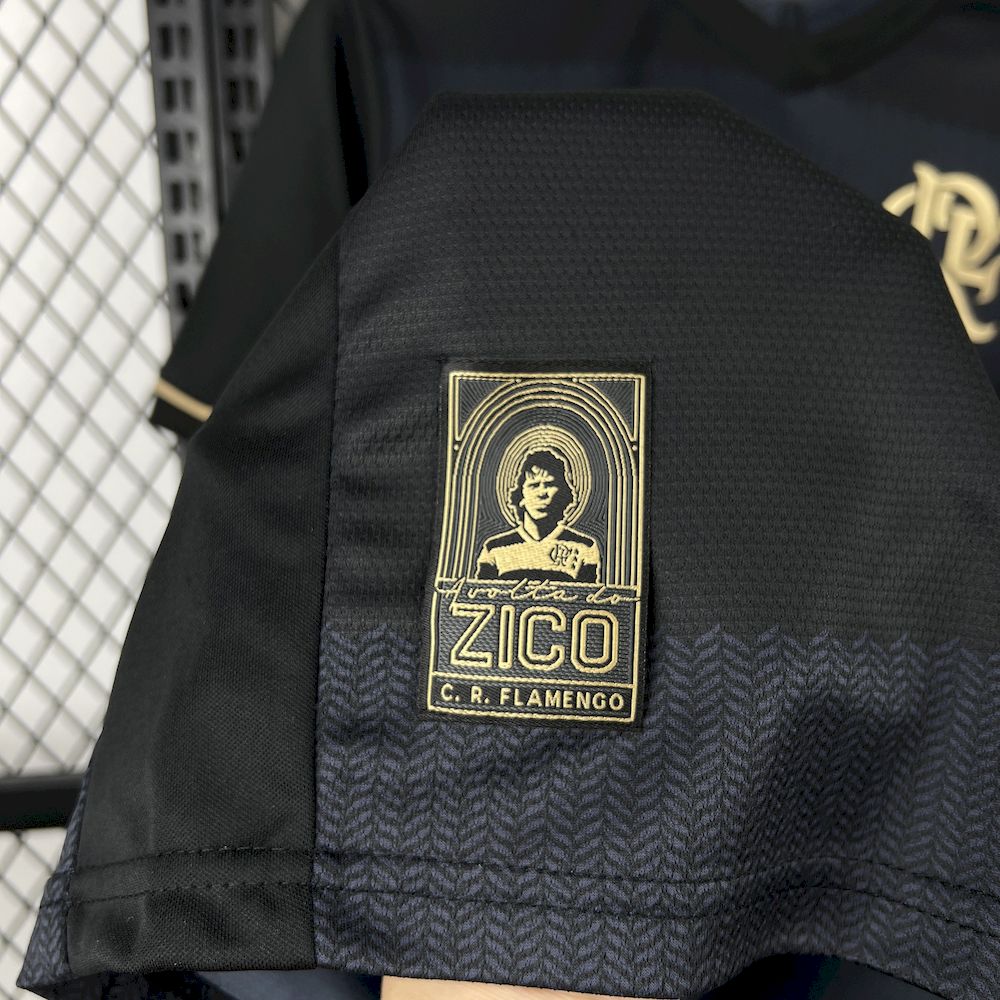 2025/26 Mens Flamengo X Zico 1981 Retro Jersey