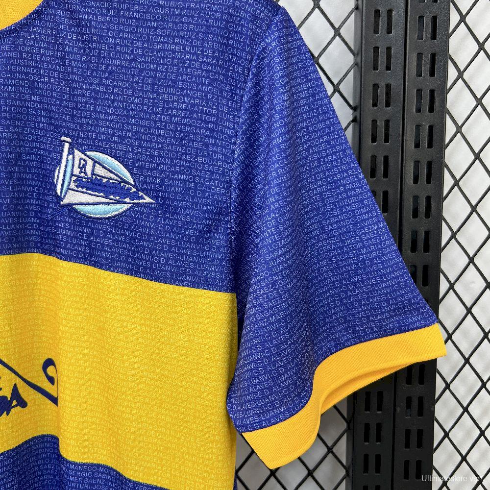 2000/01 Retro Deportivo Alaves Champions League Final Jersey