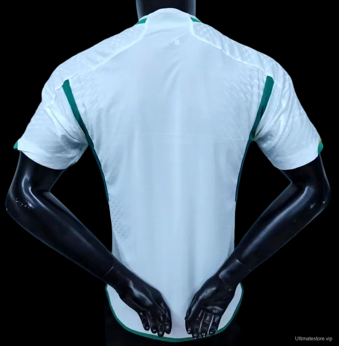 Player Version 2022 Algeria Home Jersey