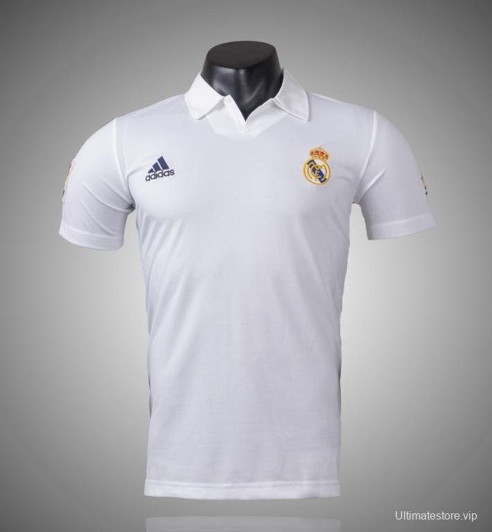 RETRO 01/02 Real Madrid Home Champion League Jersey (No Sponsor)