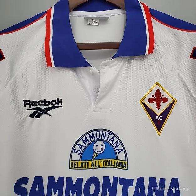Retro 95/96 Fiorentina Away White Jersey
