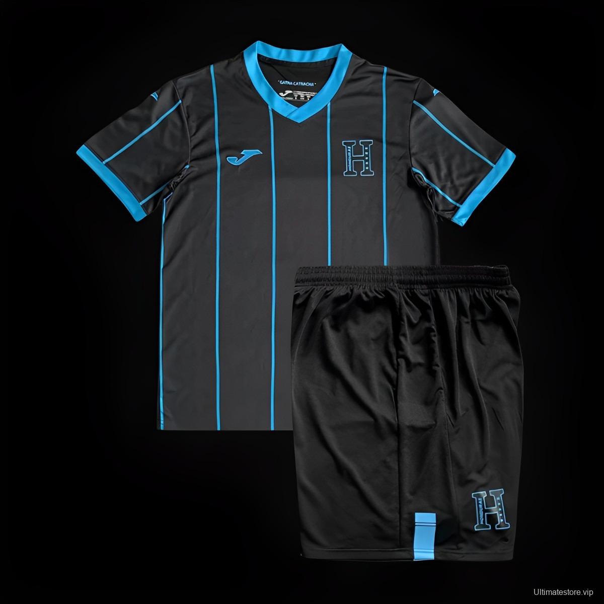 2023 Kids Honduras Away Black Jersey