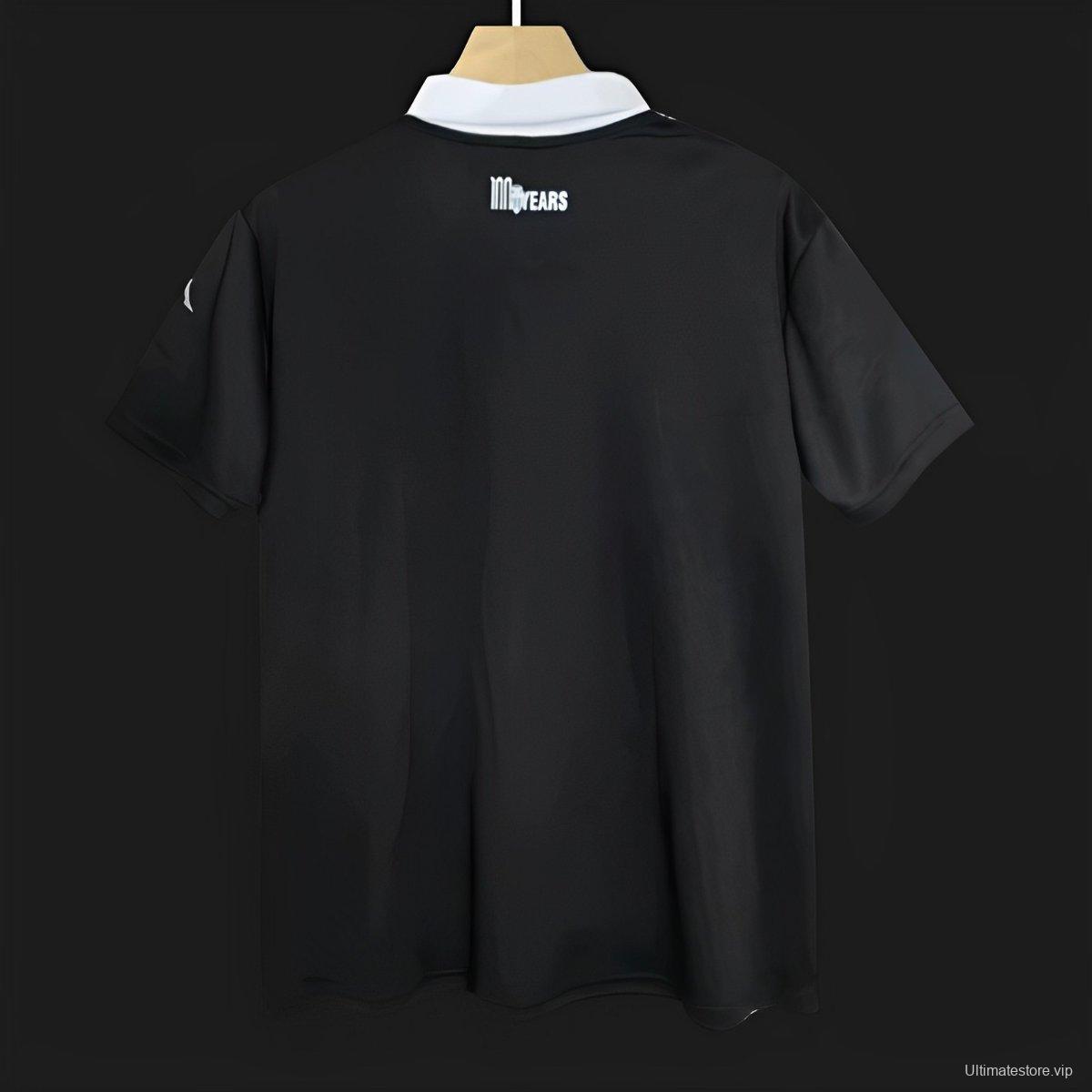 24/25 AS Monaco Black 100th Anniversary Special Jersey