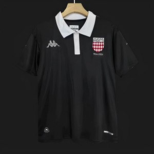 24/25 AS Monaco Black 100th Anniversary Special Jersey