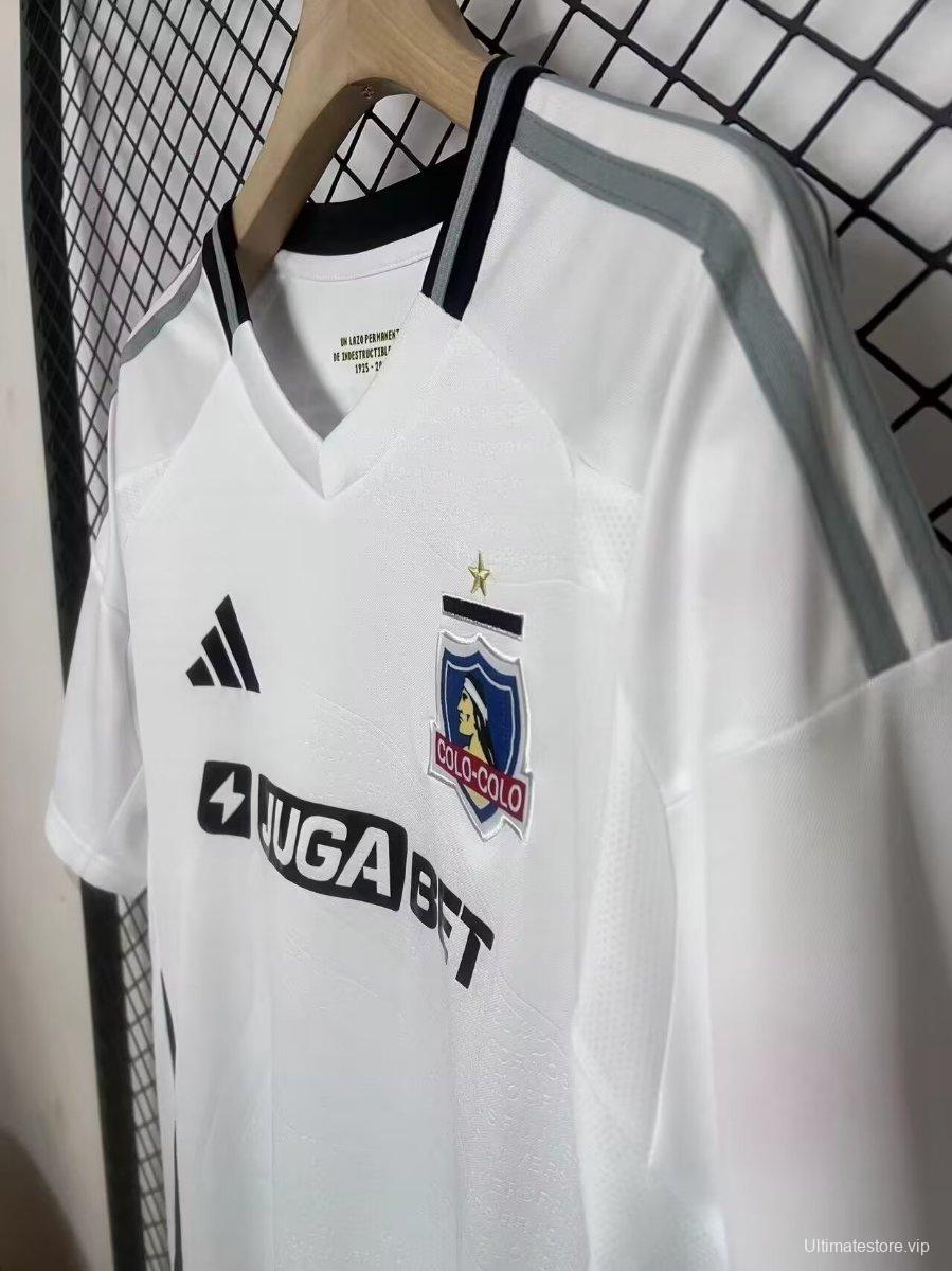 25/26 Colo Colo Home Jeresy