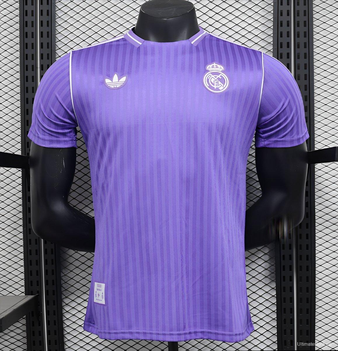 Player Version 25/26 Real Madrid Purple Icon Jersey