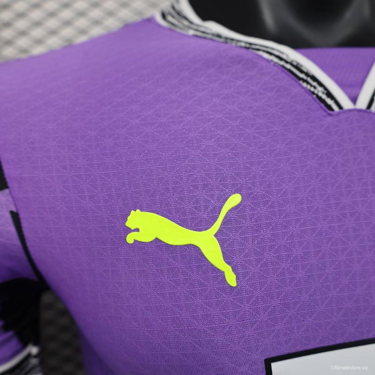 Player Version 24/25 Borussia Dortmund Anniversary 4th Goalkeeper Purple Jersey