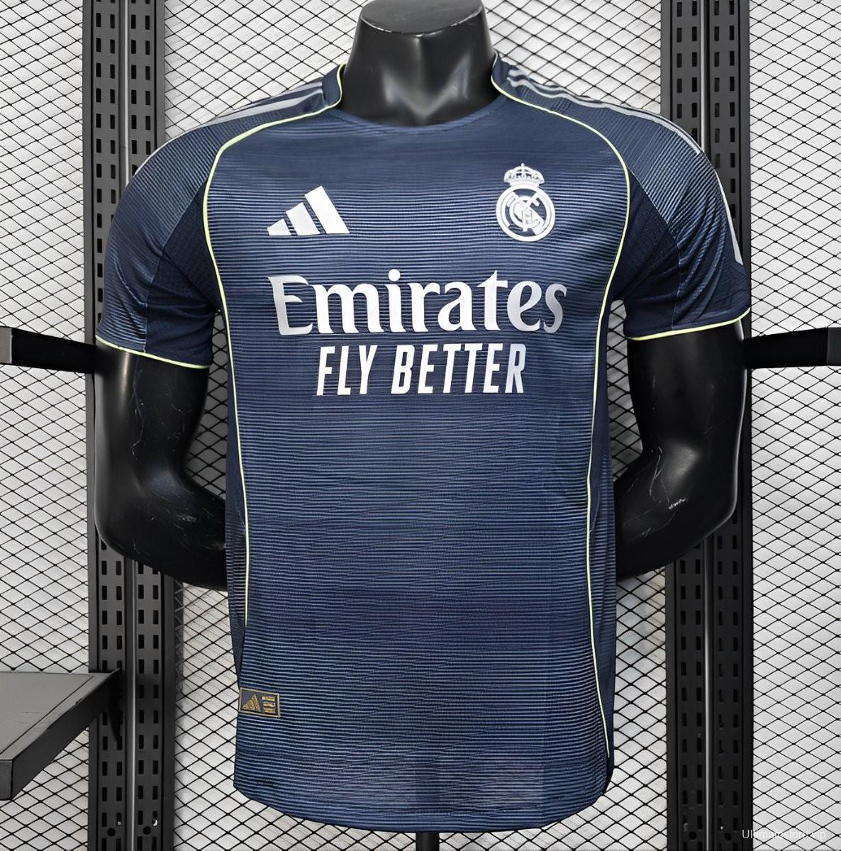 Player Version 25/26 Real Madrid Away Jersey