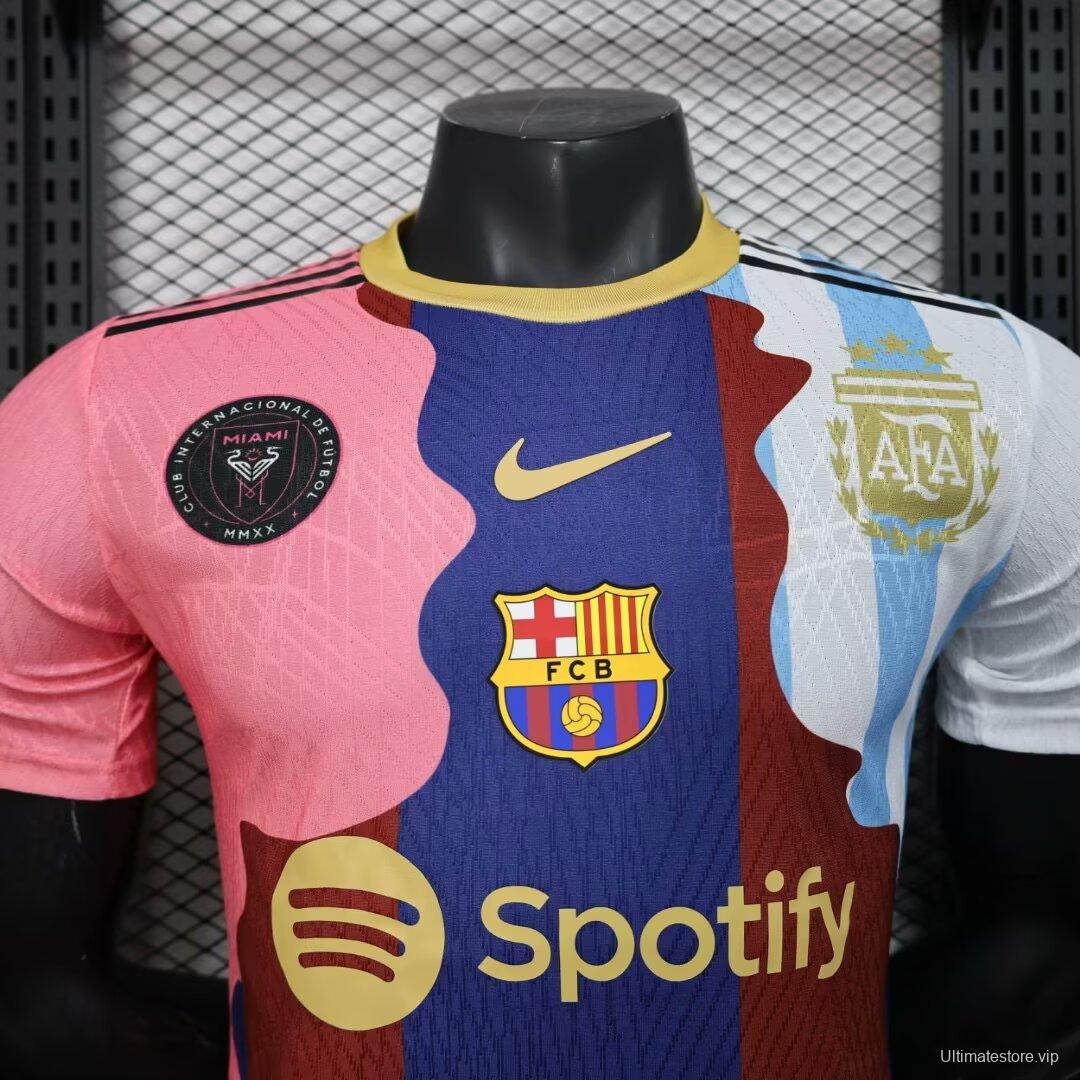Player Version 25/26 Barcelona MESSI Jersey