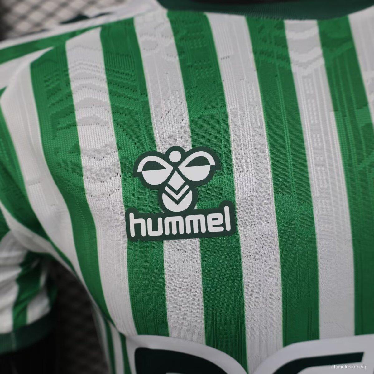 Player Version 25/26 Real Betis Home Jersey
