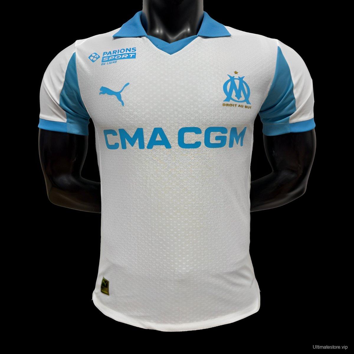 Player Version 25/26 Olympique Marseille Home Jersey