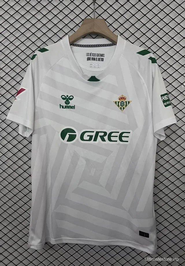 25/26 Real Betis Goalkeeper Third WHITE Jersey