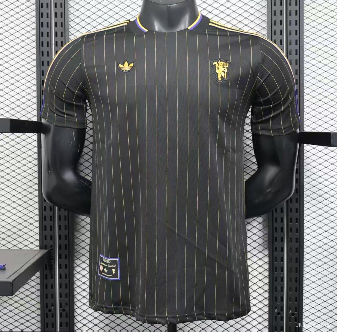 Player Version 25/26 Manchester United Black Casual Jersey