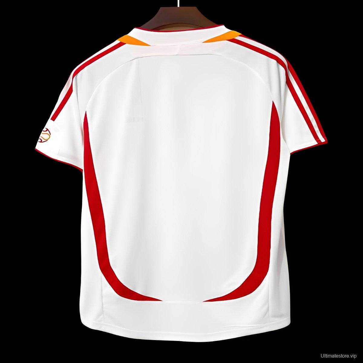 Retro 2006 Spain Away White Jersey