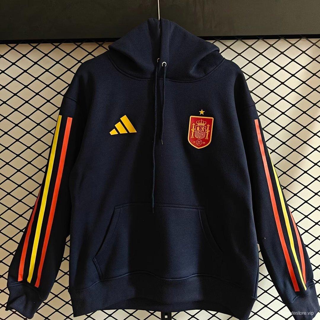 2026 Spain Embroidered Logo Hoodie 9 Colors