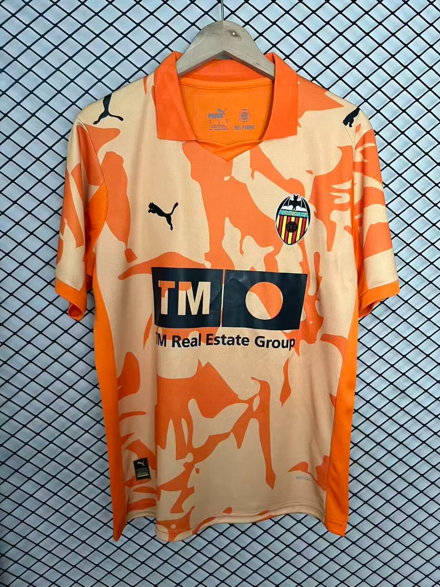 25/26 Valencia Puma Vintage Remake Orange Jersey