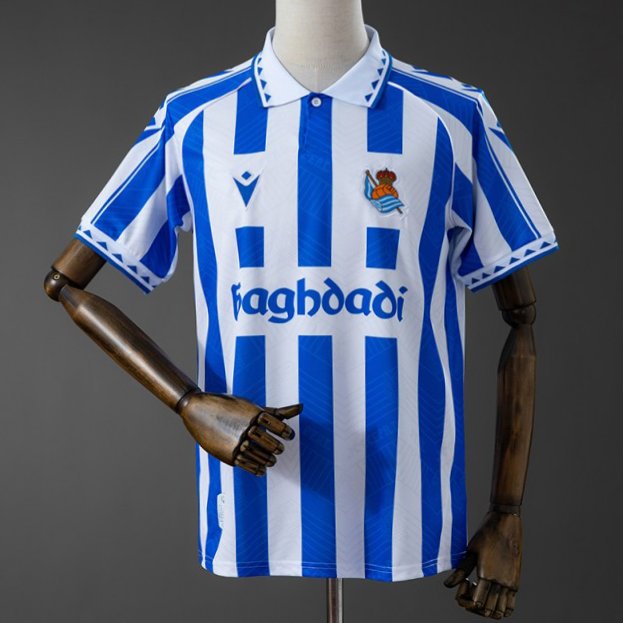 25/26 Real Sociedad Retro Style Jersey S
