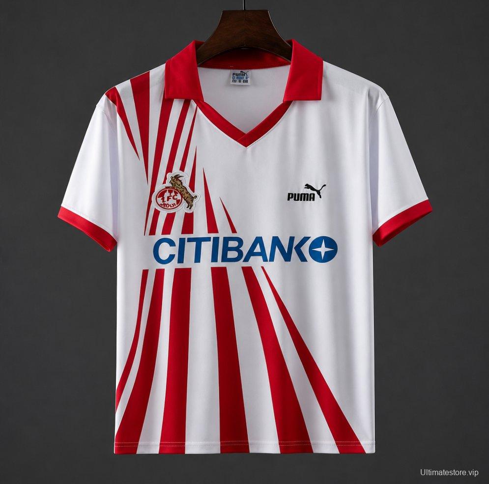 Retro 91/92 Koln Home Jersey