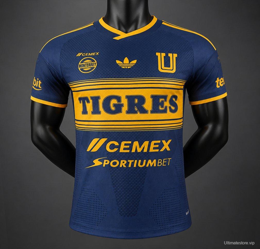 Player Version 26/27 Tigres UANL Away Navy Jersey