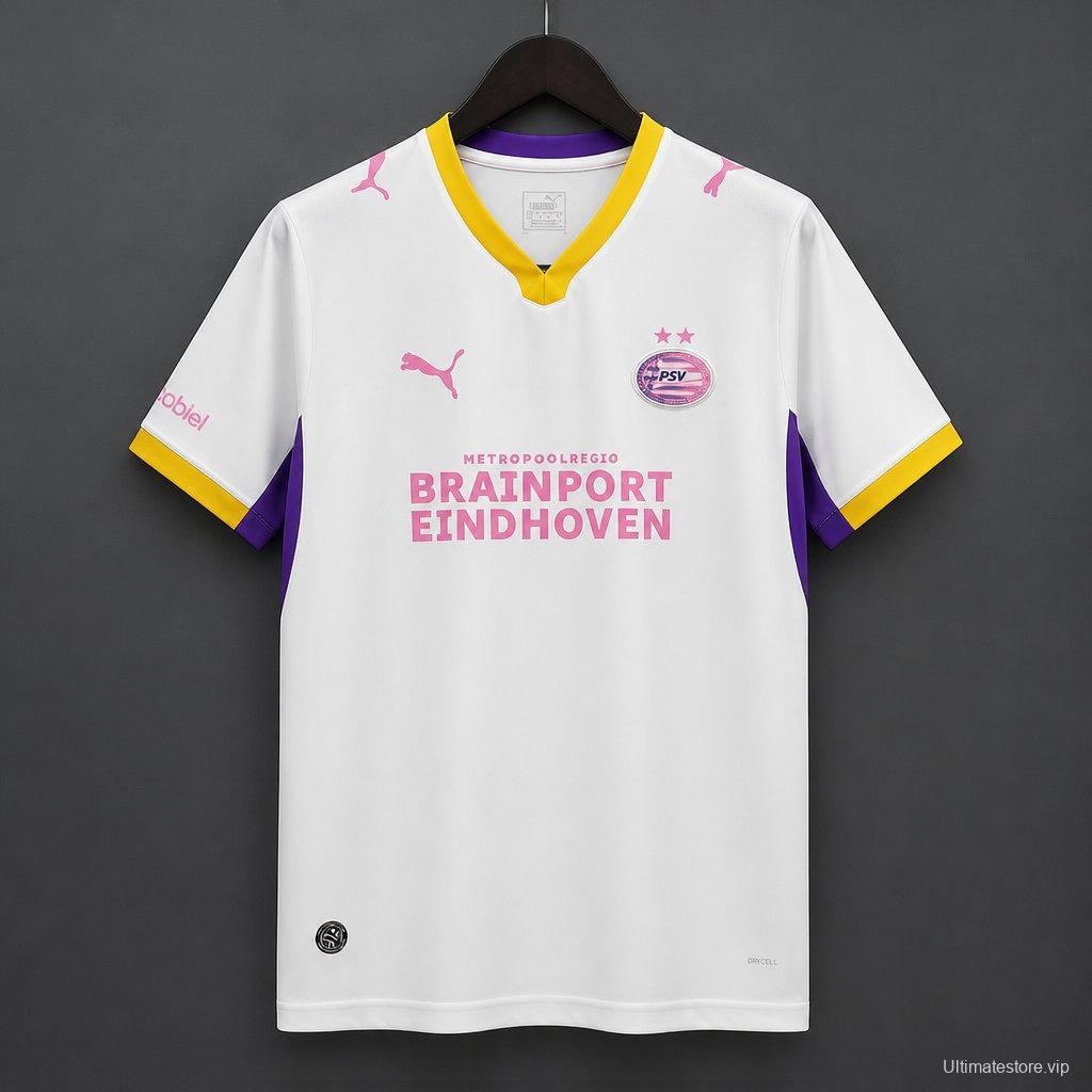 26/27 PSV Eindhoven Away White Jersey